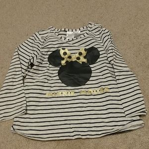 Long sleeve h&m minnie mouse t-shirt.